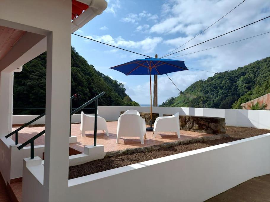 Casa Do Sanguinho Vila Faial da Terra Exterior foto